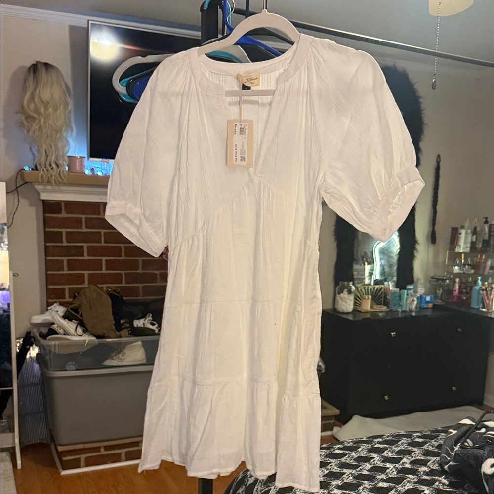 Universal Thread White Midi Dress
